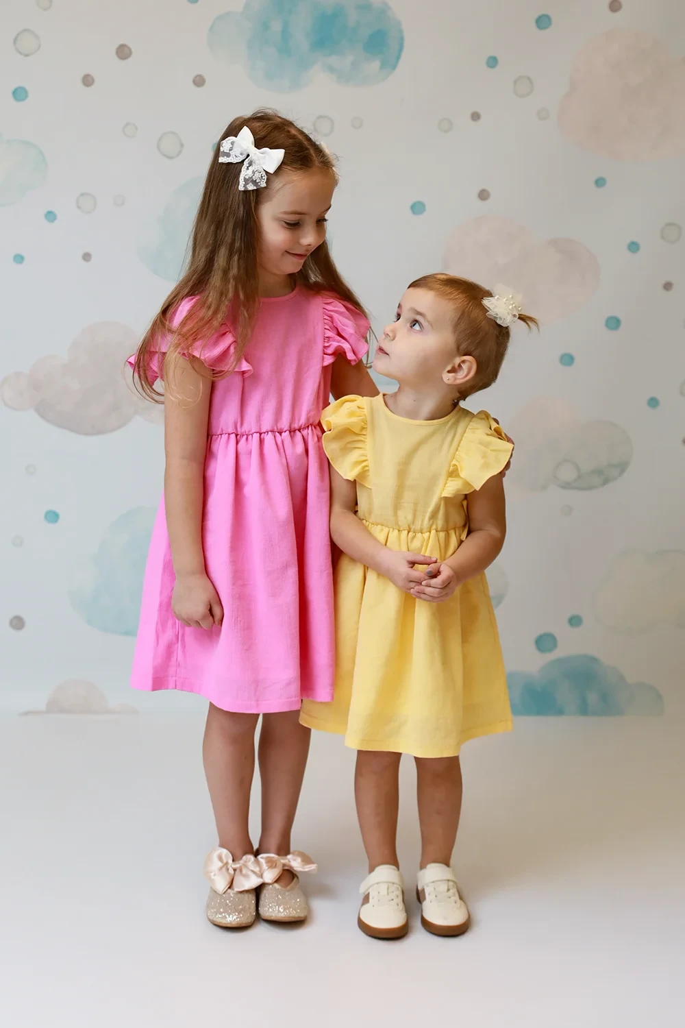 Kleid mit Rüschendetails